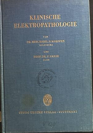 Seller image for Klinische Elektropathologie I. Kritische Sammlung elektropathologischer Gutachten aus interner Sicht; II. Die Neurologie des elektrischen Unfalls und des Blitzschlags. Arbeit und Gesundheit: Sozialmedizinische Schriftenreihe aus dem gebiete des Bundesministeriums fr Arbeit; Neue Folge Heft 55. for sale by books4less (Versandantiquariat Petra Gros GmbH & Co. KG)