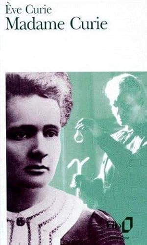 Imagen del vendedor de Madame Curie a la venta por Chapitre.com : livres et presse ancienne