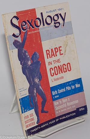 Imagen del vendedor de Sexology: sex science illustrated; vol. 28, #1, August, 1961; Rape in the Congo a la venta por Bolerium Books Inc.