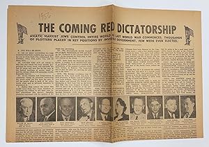 The coming Red dictatorship. Asiatic Marxist Jews control entire world as last World War commence...