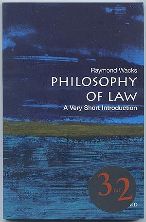 Seller image for Philosophy of Law: A Very Short Introduction for sale by Between the Covers-Rare Books, Inc. ABAA