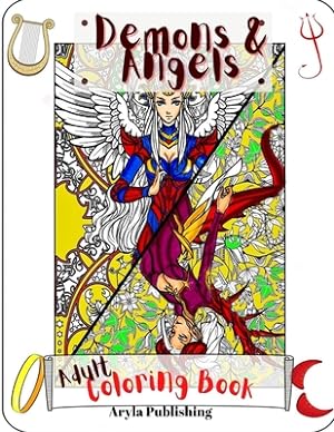 Immagine del venditore per Demons and Angels Coloring Book: Adult Teen Colouring Pages Fun Stress Relief Relaxation and Escape (Paperback or Softback) venduto da BargainBookStores