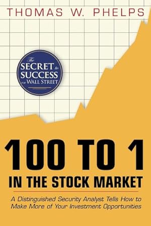 Seller image for 100 to 1 in the Stock Market : A Distinguished Security Analyst Tells How to Make More of Your Investment Opportunities for sale by AHA-BUCH GmbH