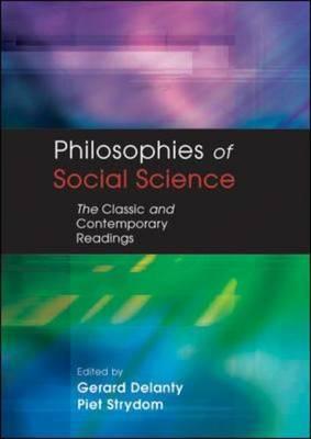 Imagen del vendedor de Philosophies of Social Science: The Classic and Contemporary Readings (Paperback or Softback) a la venta por BargainBookStores
