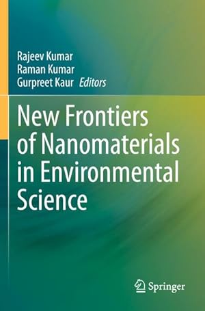 Bild des Verkufers fr New Frontiers of Nanomaterials in Environmental Science zum Verkauf von AHA-BUCH GmbH