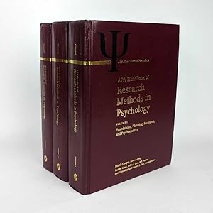 Seller image for APA Handbook of Research Methods in Psychology (3 Volumes) for sale by Book Merchant Jenkins, ANZAAB / ILAB