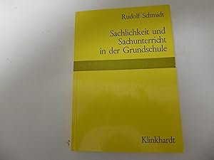 Imagen del vendedor de Sachlichkeit und Sachunterricht in der Grundschule. Softcover a la venta por Deichkieker Bcherkiste