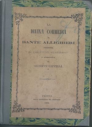 Imagen del vendedor de La Divina Commedia in dialetto veneziano da Dante Alighieri a la venta por Usatopoli libriusatierari