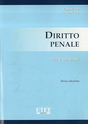 Image du vendeur pour Diritto penale. Parte generale mis en vente par Messinissa libri