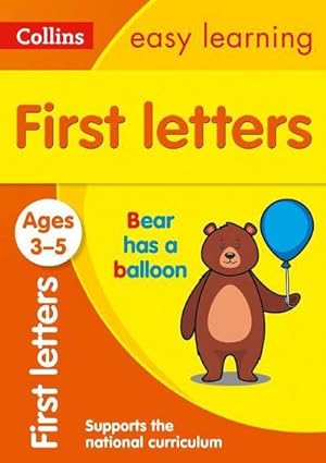 Seller image for First Letters Ages 3-5 for sale by Smartbuy