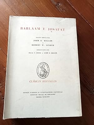 BARLAAM E JOSAFAT. Estudio comparativo de los manuscritos