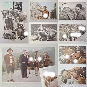 Bild des Verkufers fr 45 Original-Fotoabbildungen, lose, aus dem Sammelwerk 8 "DEUTSCHLAND ERWACHT. Werden, Kampf und Sieg der NSDAP" zum Verkauf von Galerie fr gegenstndliche Kunst