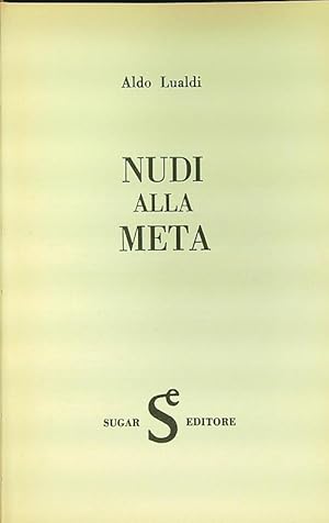 Imagen del vendedor de Nudi alla meta a la venta por Librodifaccia