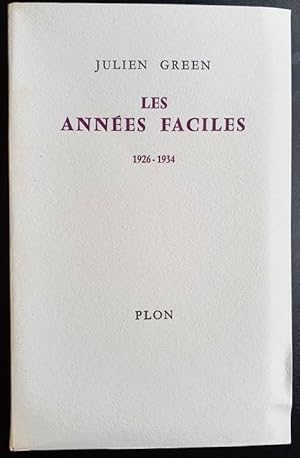 Image du vendeur pour Les annes faciles. Journal 1926-1934. mis en vente par Cole & Contreras / Sylvan Cole Gallery