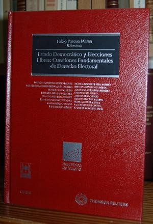 Image du vendeur pour ESTADO DEMOCRATICO Y ELECCIONES LIBRES: CUESTIONES FUNDAMENTALES DE DERECHO ELECTORAL mis en vente par Fbula Libros (Librera Jimnez-Bravo)