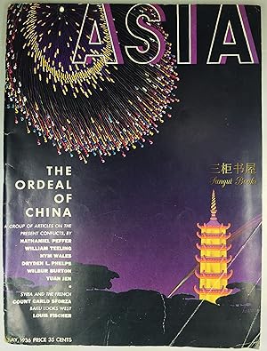 Asia: The Magazine of the Orient. July, 1936. Vol. XXXVI, No. 7.