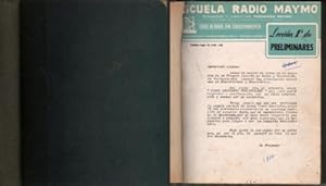 CURSO DE R ADIO POR CORRESPONDENCIA ESCUELA RADIO MAYMO 19 FASCICULOS EN UN TOMO