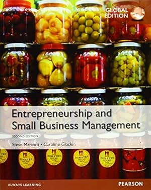 Seller image for Entrepreneurship and Small Business Management [UK edition] for sale by WeBuyBooks