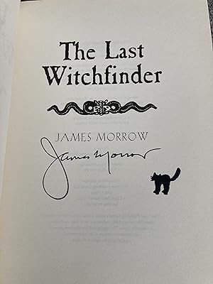 Seller image for THE LAST WITCHFINDER: SIGNED & STAMPED UK FIRST EDITION HARDCOVER for sale by Books for Collectors