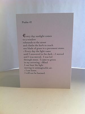 Image du vendeur pour Psalm Cards mis en vente par En Gineste