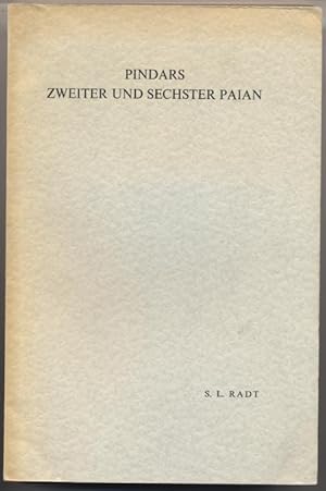 Bild des Verkufers fr Pindars zweiter und sechster Paian. Text, Scholien und Kommentar. zum Verkauf von Johann Nadelmann Antiquariat