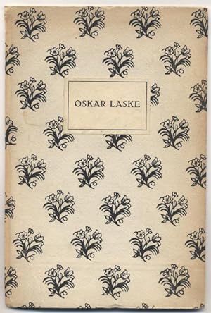 Seller image for Oskar Laske. for sale by Johann Nadelmann Antiquariat