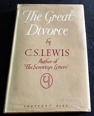 Seller image for THE GREAT DIVORCE A DREAM for sale by Elder Books