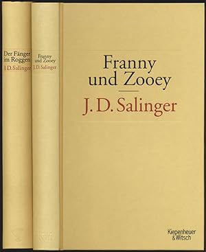 Image du vendeur pour Franny und Zooey. Der Fnger im Roggen. 2 Bnde. Deutsch von Eike Schnfeld. mis en vente par Antiquariat Lenzen