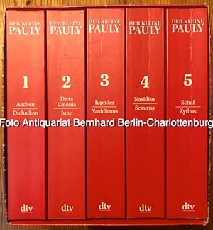 Bild des Verkufers fr Der Kleine Pauly. Lexikon der Antike in fnf Bnden (cplt. im Schuber) zum Verkauf von Antiquariat Bernhard