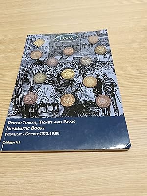 Bild des Verkufers fr An Auction Of British Trade Tokens, Tickets And Passes Numismatic Books zum Verkauf von Cambridge Rare Books