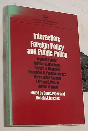 Image du vendeur pour Interaction: Foreign Policy and Public Policy mis en vente par R Bryan Old Books