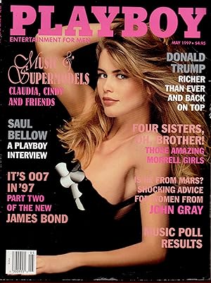 Seller image for Playboy Magazine 1997 - Lynn Thomas Miss May, Donald Trump Article for sale by Warren Hahn