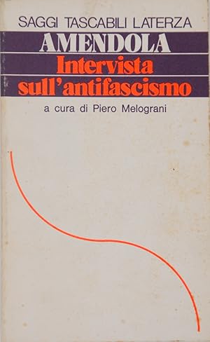 Immagine del venditore per Giorgio Amendola. Intervista sull'antifascismo venduto da FABRISLIBRIS