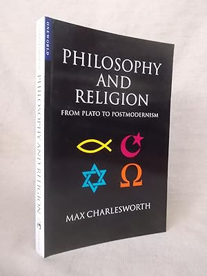 Imagen del vendedor de PHILOSOPHY AND RELIGION FROM PLATO TO POSTMODERNISM a la venta por Gage Postal Books