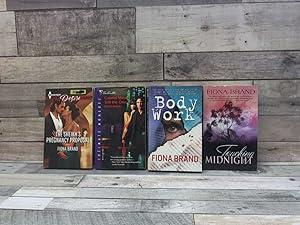 Seller image for 4 Fiona Brand Books: ( Touching Midnight, Body Work, Gabriel West: Still the One, & The Sheikh's Pregnancy Proposal.) for sale by Archives Books inc.