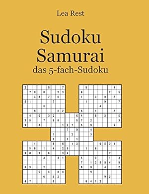 Immagine del venditore per Sudoku Samurai: das 5-fach-Sudoku (German Edition) venduto da Redux Books