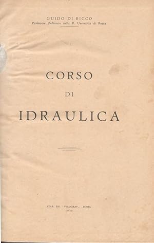 Corso di idraulica