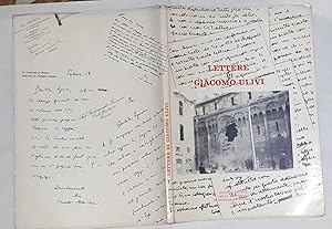 Image du vendeur pour Lettere di Giacomo Ulivi mis en vente par librisaggi