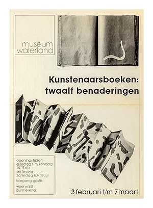 Kunstenaarsboeken: twaalf benaderingen [Artist Books: Twelve Approaches], 3 February - 7 March