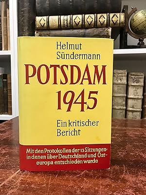 Imagen del vendedor de Potsdam 1945. Ein kritischer Bericht. a la venta por Antiquariat Seibold