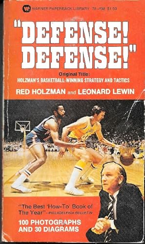 Image du vendeur pour "Defense! Defense!" (Holzman's Basketball) mis en vente par Ridge Road Sight And Sound