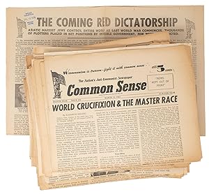 Imagen del vendedor de Common Sense (142 issues) [with] The Coming Red Dictatorship broadside a la venta por D. Anthem, Bookseller