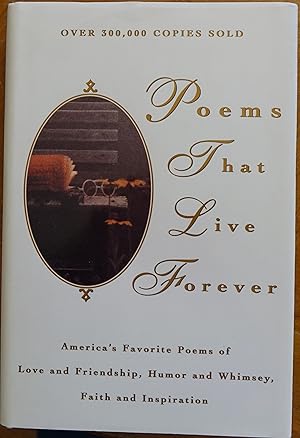 Imagen del vendedor de Poems That Live Forever a la venta por Faith In Print