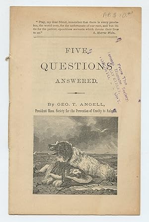 Seller image for Five Questions Answered for sale by Attic Books (ABAC, ILAB)