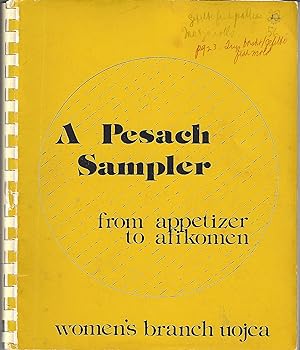 A Pesach sampler: from appetizer to afikomen