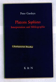 Image du vendeur pour Platons Sophistes. Interpretation u. Bibliographie. mis en vente par Antiquariat im Kloster