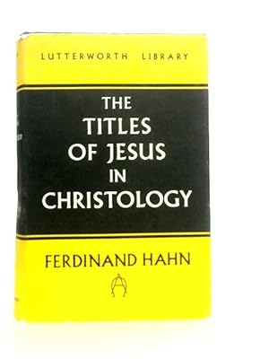 Bild des Verkufers fr The Title of Jesus in Christology zum Verkauf von World of Rare Books