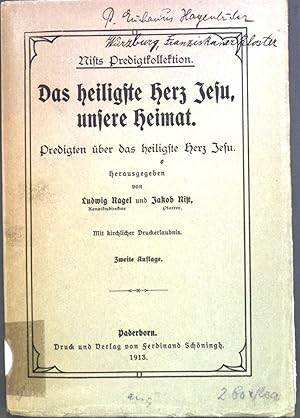 Bild des Verkufers fr Das heiligste Herz Jesu, unsere Heimat: Predigten ber das heilige Herz Jesu zum Verkauf von books4less (Versandantiquariat Petra Gros GmbH & Co. KG)