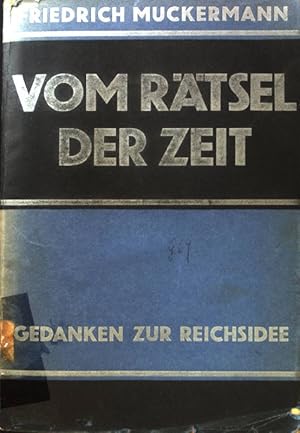 Seller image for Vom Rtsel der Zeit. for sale by books4less (Versandantiquariat Petra Gros GmbH & Co. KG)