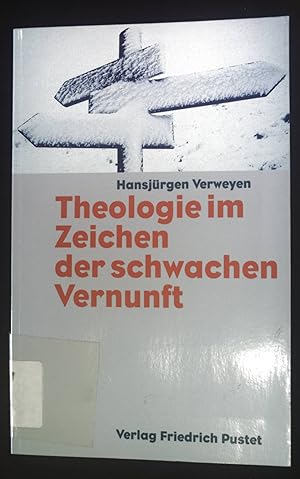 Seller image for Theologie im Zeichen der schwachen Vernunft. for sale by books4less (Versandantiquariat Petra Gros GmbH & Co. KG)